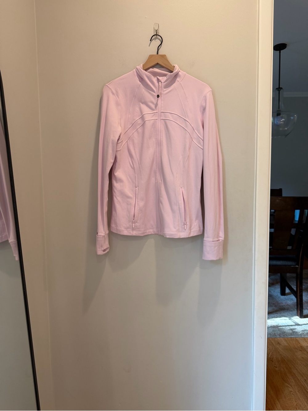 Lululemon Define Jacket Nulu in Blush Quartz size 12, XL